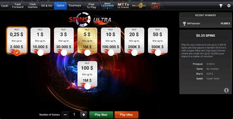 partypoker spins.